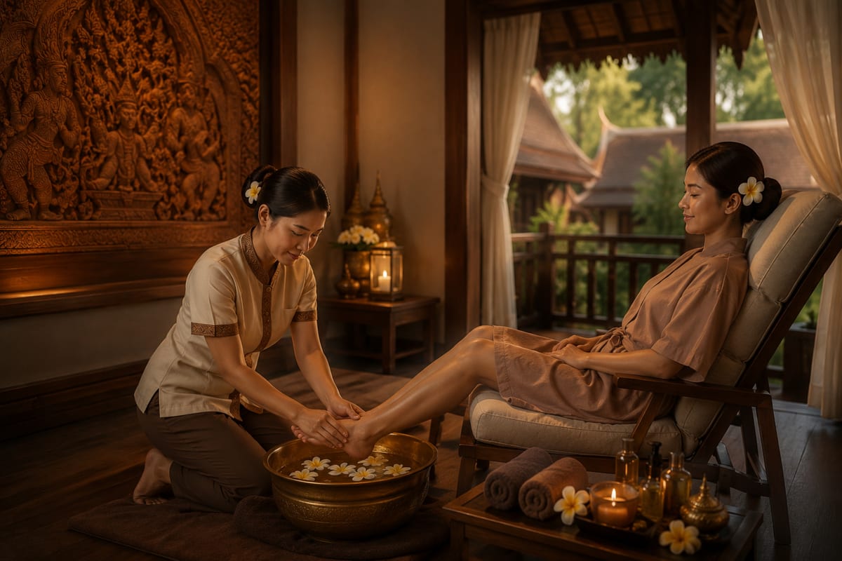 นวดเท้า